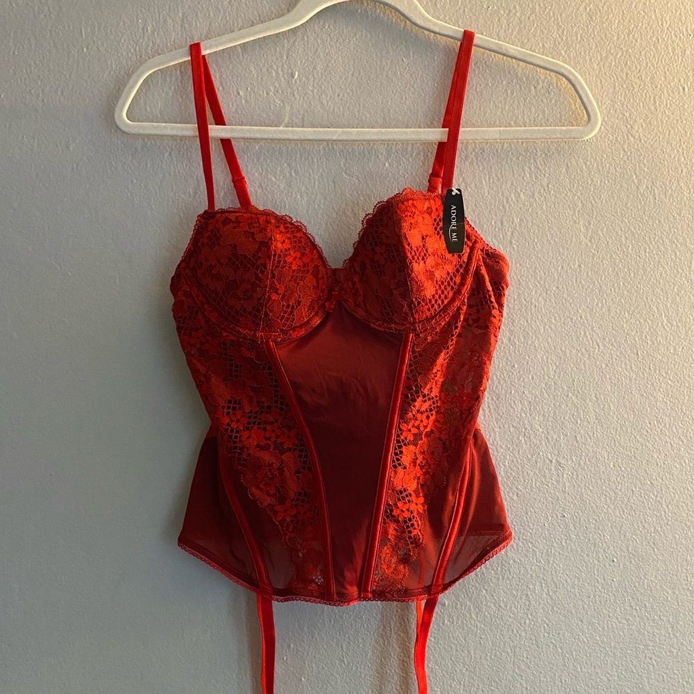 Adore me Lace Corset Top of Garter